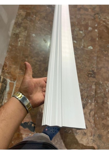 12CMX240CM 1 Adet Bayburt Pvc Süpürgelik Suya Neme Dayanıklı Parke Seramik Salon Mutfak Süpürgeliği indirimleri