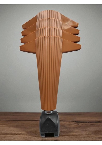 Tekerlekli Sehpa Masa Ayağı,akıllı Sehpa Ayağı, Sihirli Sehpa Ayağı Siyah 4 Adet 360 Derece 20 cm modelleri