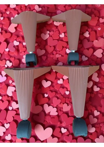 Tekerlekli Sehpa Masa Ayağı,akıllı Sehpa Ayağı, Sihirli Sehpa Ayağı Siyah 4 Adet 360 Derece 20 cm fırsatları