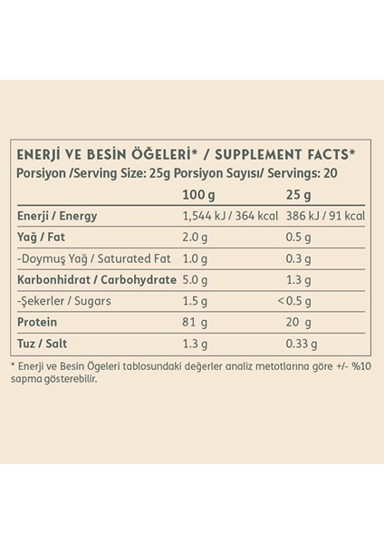 Protein Pudding 500 gr - Vanilya indirimleri