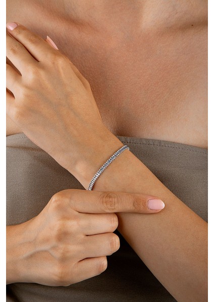 Baget Taşlı Su Yolu Bileklik