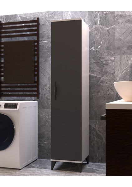 Vesso Tek Kapaklı Dolap Çok Amaçlı Dolap Banyo Dolabı Mutfak Dolabı Kiler Dolabı Raflı Dolap modelleri