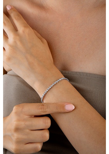 3 mm Taşlı Su Yolu Bileklik modelleri