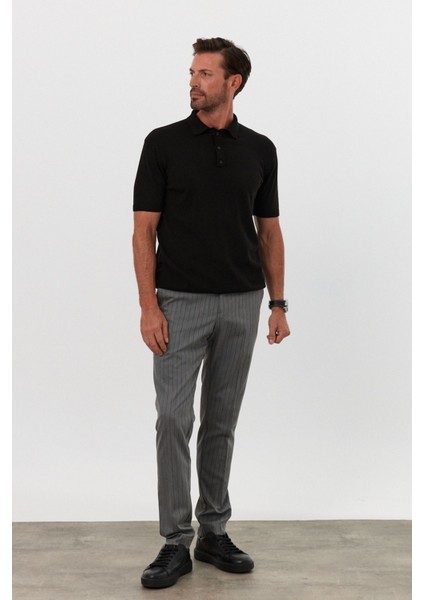 Erkek Polo Yaka Basic Kısa Kollu Yazlık Triko Tişört modelleri