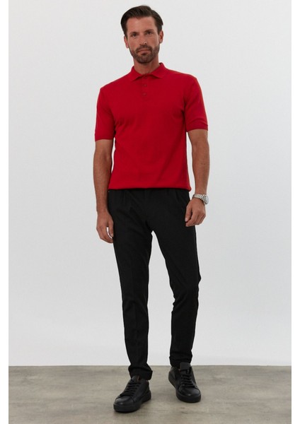 Erkek Polo Yaka Basic Kısa Kollu Yazlık Triko Tişört fiyatları
