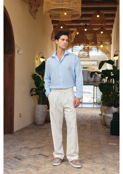 Durry Erkek Çift Pileli Baggy Pantolon modelleri