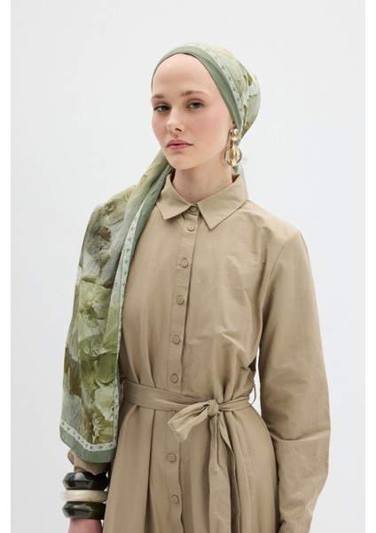 Sera Desen Kraş Şal - Çağla