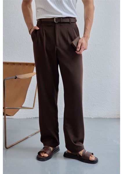Durry Erkek Çift Pileli Baggy Pantolon