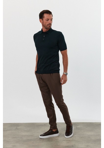 Erkek Polo Yaka Basic Kısa Kollu Yazlık Triko Tişört fırsatları