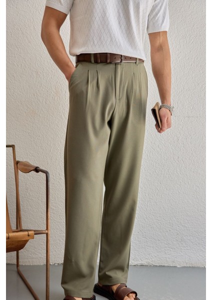 Durry Erkek Çift Pileli Baggy Pantolon