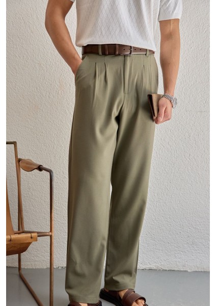 Durry Erkek Çift Pileli Baggy Pantolon fiyatları