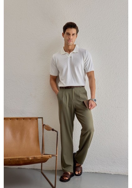 Durry Erkek Çift Pileli Baggy Pantolon modelleri