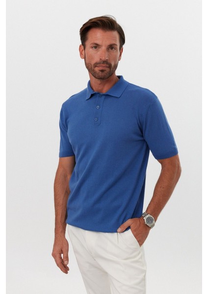 Erkek Polo Yaka Basic Kısa Kollu Yazlık Triko Tişört modelleri