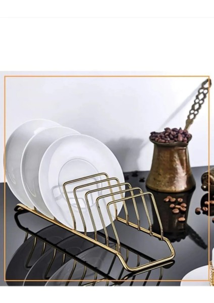 9 Bölmeli Tezgah Üstü Kaplama Bulaşıklık Tabaklık, Metal Tezgah Üstü Bulaşık Kurutmalık modelleri