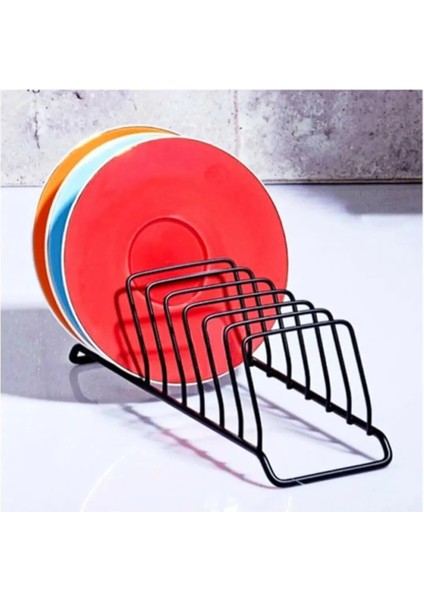 9 Bölmeli Tezgah Üstü Kaplama Bulaşıklık Tabaklık, Metal Tezgah Üstü Bulaşık Kurutmalık