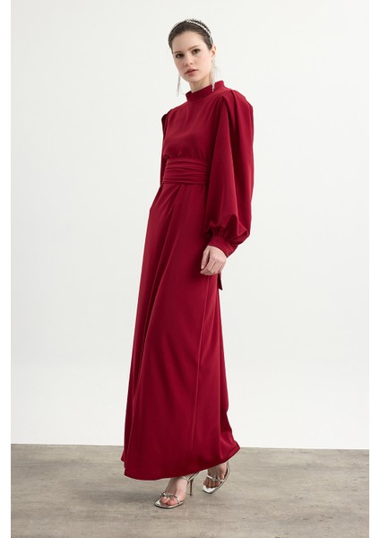 Bordo Nora Elbise modelleri