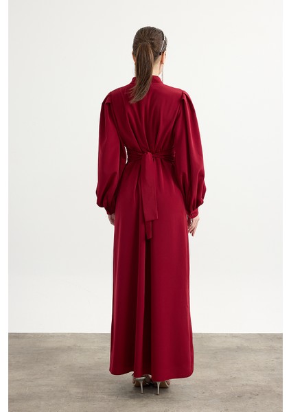 Bordo Nora Elbise indirimleri