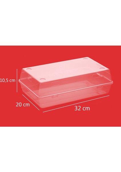Şeffaf Bayan Ayakkabı Kutusu 10 lu Paket modelleri