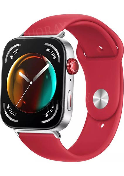 Watch Fit 3 ve Fit 4 Uyumlu – Yumuşak Silikon Saat Kordonu