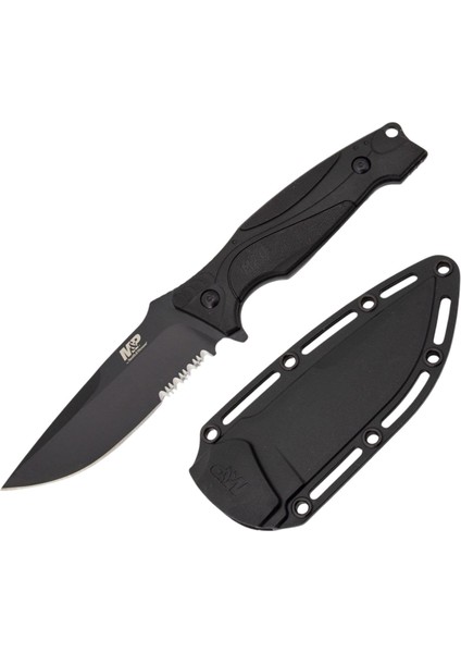 Smith Wesson® M&p M2.0 Shield Clip Point Black Oxide Fixed Blade Taktik Bıçak fiyatları