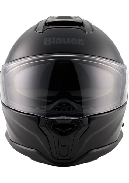 Blauer FF01 Kapalı Motosiklet Kaskı Siyah