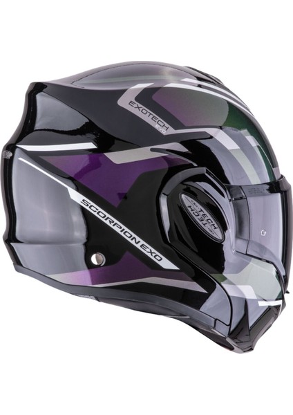 Exo-Tech Evo Furio Çene Açılabilir Motosiklet Kaskı Siyah Chameleon fiyatları