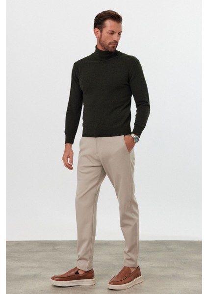 Erkek Yünlü Normal Kalıp Tam Balıkçı Yaka Triko Kazak indirimleri