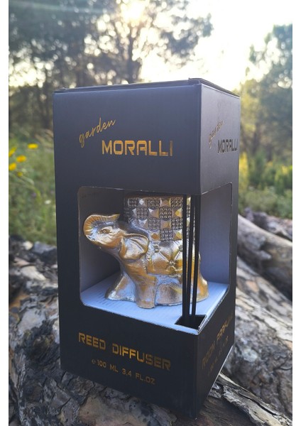 Sandal Kokulu Oda Kokusu – Fil Biblo Tasarım 100 ml Çubuklu indirimleri