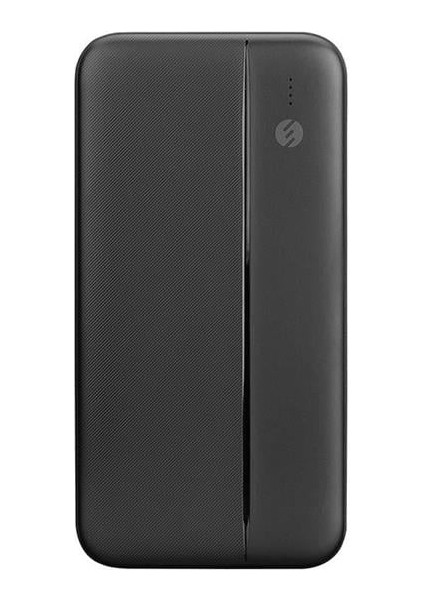 IP-G10N Siyah Micro+Type C Girişli 10000MAH Taşınabilir Şarj Cihazı Powerbank