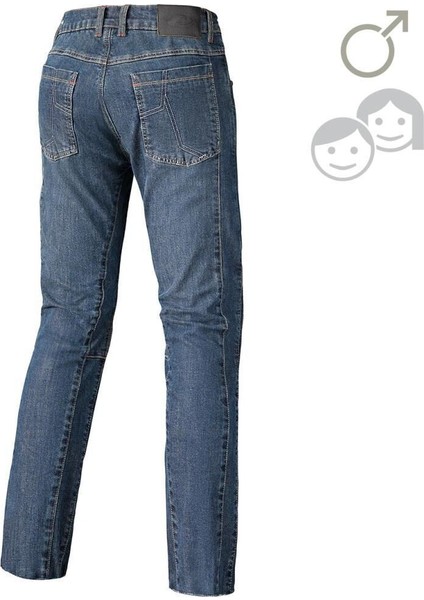 San Diego Korumalı Kadın Motosiklet Pantolonu Mavi fiyatları