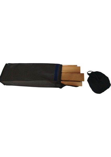 Okey Taşı & Istaka Çantası – 50×20×10 cm, Lastikli Kumaş Kese, Portatif Oyuncu Çantası