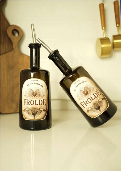Home 2'li Amber 500 ml Cam Ayçiçek Yağı Zeytinyağı Şişesi Yağdanlık fiyatları