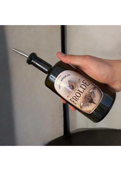 Home 2'li Amber 500 ml Cam Ayçiçek Yağı Zeytinyağı Şişesi Yağdanlık indirimleri