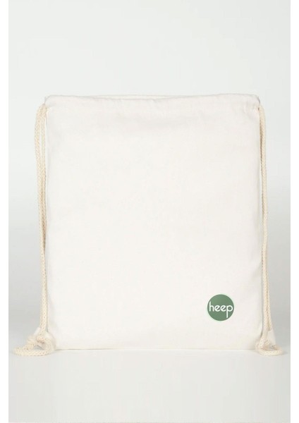 Krem 35X40 cm Unisex Ham Bez Büzgülü Sırt Ayakkabı Çantası modelleri