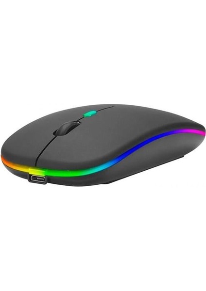 SM-BT11 USB Siyah 2 In 1 Bluetooth 2.4ghz Şarj Edilebilir Kablosuz Mouse modelleri