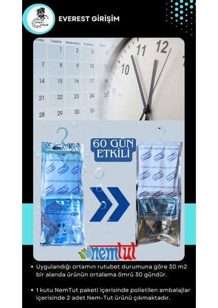 Nem Tutucu Rutubet Giderici Korozyon Önleyici (1 KUTU/2 PAKET) modelleri