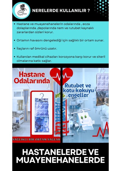 Nem Tutucu Rutubet Giderici Korozyon Önleyici (1 KUTU/2 PAKET)