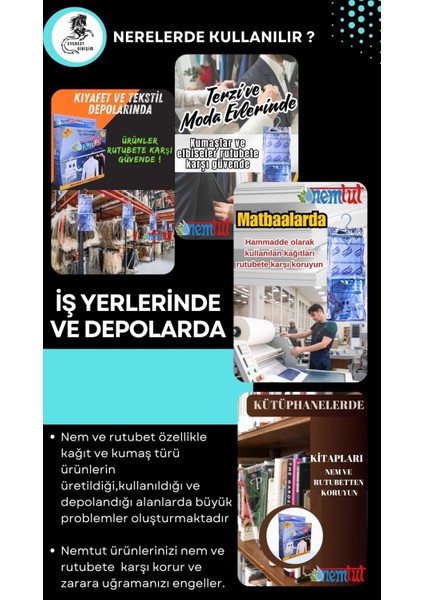 Nem Tutucu Rutubet Giderici Korozyon Önleyici (1 KUTU/2 PAKET)