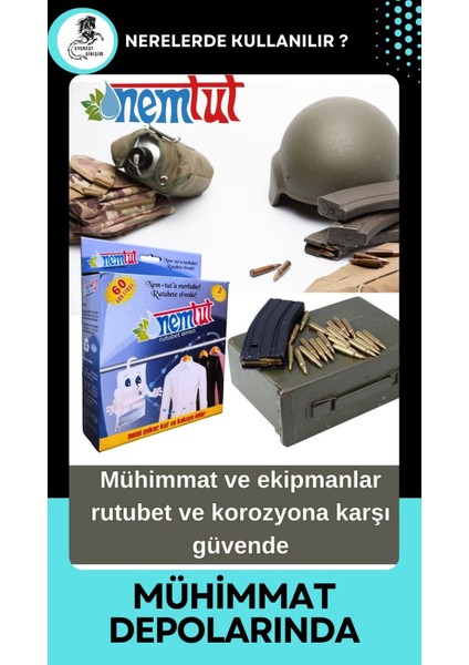 Nem Tutucu Rutubet Giderici Korozyon Önleyici (1 KUTU/2 PAKET)