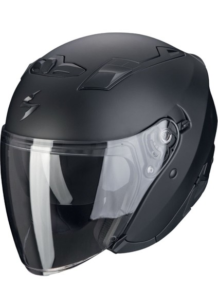 Scoripon Exo 230 Açık Motosiklet Kaskı Mat Siyah