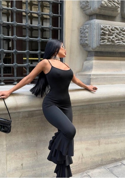 Ipeksi Paça Katlı Tulum modelleri