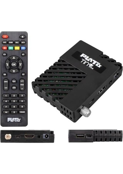 Plato Tiny Plus Wifi Destekli Full Hd Uydu Alıcısı - Yerli Üretim