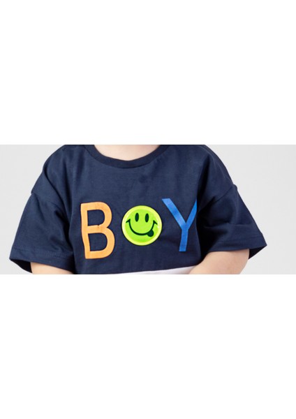 Şortlu Kısa Kollu Boys Desen Baskılı Basic Alt-Üst Takım 6-24 Ay