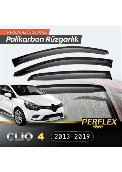 Polikarbon Kırılmaz Rüzgarlık V2 Mugen Renault Clio 4 2013-2019