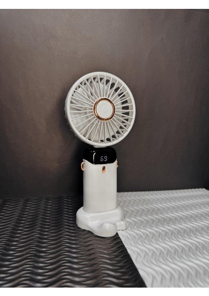 Chronus Mini El Fanı Taşınabilir Kişisel Fan Asılı Boyun Fanı 90° Ayarlanabilir USB Şarj Edilebilir 5000MAH Küçük Masa Fanı 5 (Yurt Dışından)