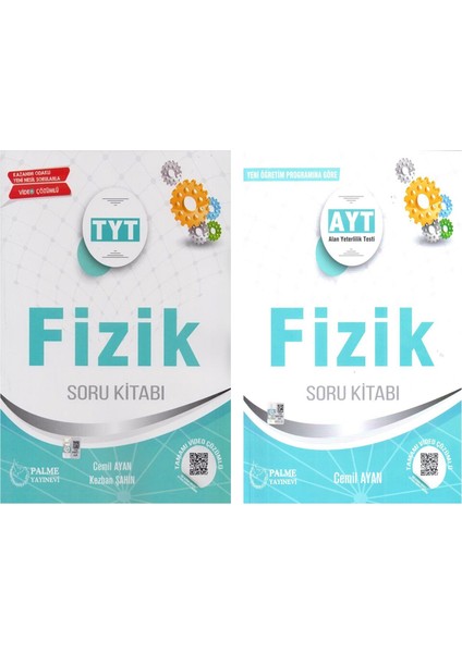 Palme Tyt Ayt Fizik Soru Bankası Seti 2 Kitap