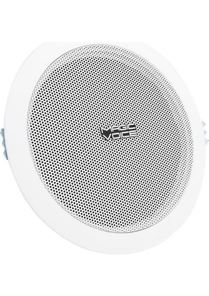 MV-11087 16 cm 10 Watt Hat Trafolu Sıva Altı Beyaz Alçıpan Hoparlör