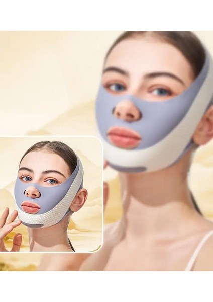 V-Line Yüz Maskesi – Ayarlanabilir Çene Toparlayıcı Bandaj | Çift Çene Azaltıcı, Gece Kullanımına Uygun, Yüz Kaldırma Bandı fiyatları