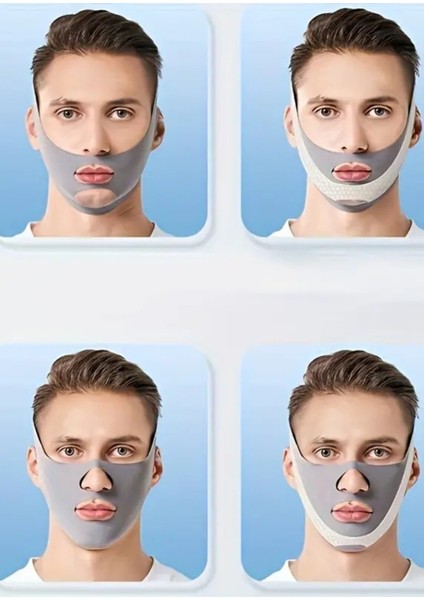 V-Line Yüz Maskesi – Ayarlanabilir Çene Toparlayıcı Bandaj | Çift Çene Azaltıcı, Gece Kullanımına Uygun, Yüz Kaldırma Bandı modelleri