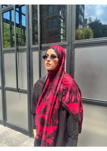 Esinti Vual Soft Pamuk Şal Fuşya Siyah Renk fiyatları